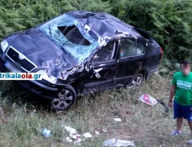 Τρίκαλα: Σοκαριστικό τροχαίο με ένα νεκρό «αγγελούδι» 13 μηνών (φωτό, βίντεο)